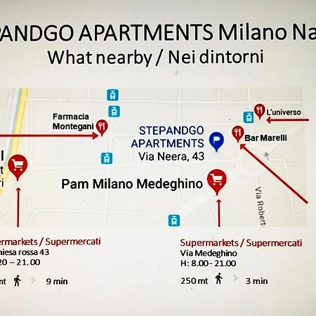 Stepandgo Navigli شقة *